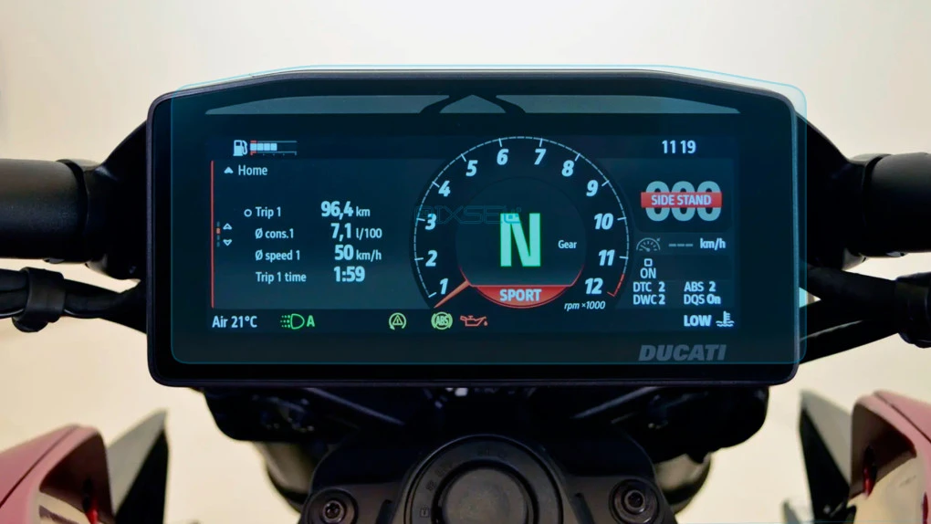 Protective glass Pixsel for moto speedometer DUCATI XDIAVEL 2025 + 8.2“