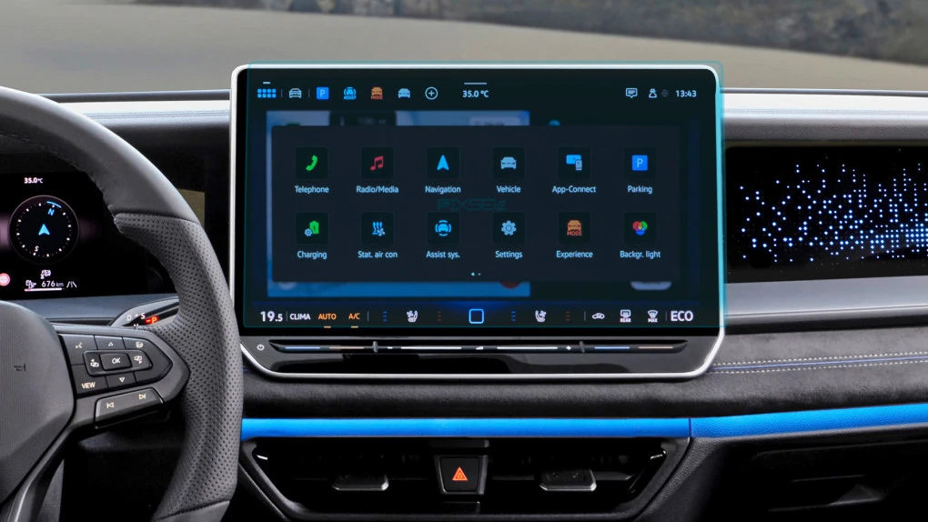 Protective glass Pixsel for monitor VOLKSWAGEN TAYRON - 16“ 2025 -