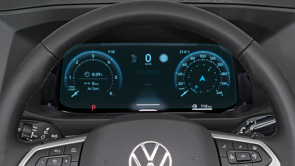 Protective glass Pixsel for dashboard VOLKSWAGEN CRAFTER - 10“ 2024 -