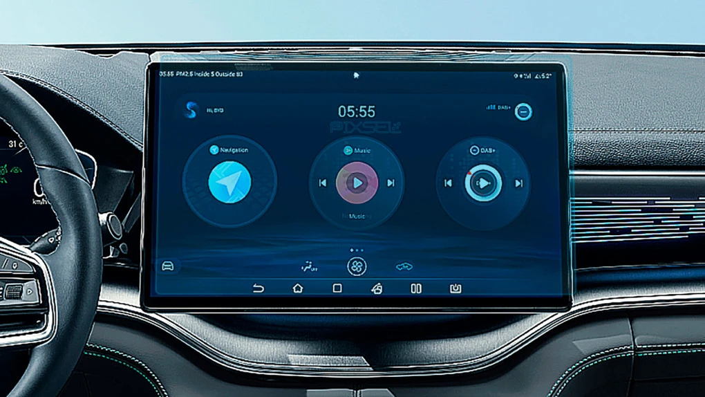 Protective glass Pixsel for monitor BYD SEAL U - 16.2“ 2024 -