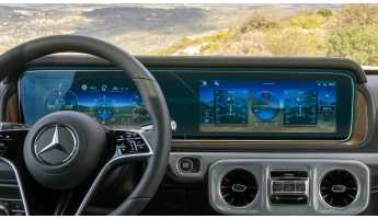 Protective glass Pixsel for dashboard MERCEDES BENZ G-CLASS - 28.5“ 2024 -