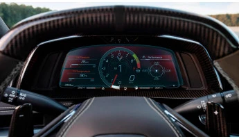 Protective glass Pixsel for dashboard CHEVROLET CORVETTE - 11.7“ 2019 - (C8)