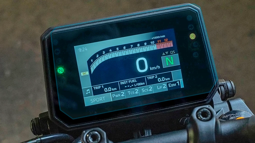 Protective glass Pixsel for moto speedometer YAMAHA MT-09SP 2024 - 7.9“