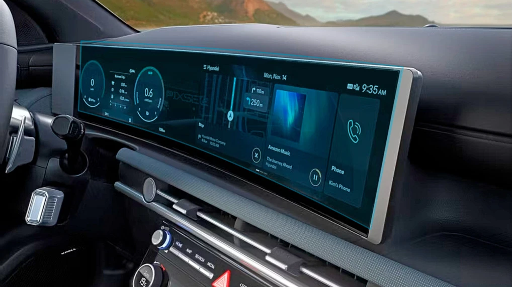 Protective glass Pixsel for dashboard HYUNDAI TUCSON - 27.4“ 2024 -