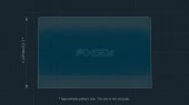 Protective glass Pixsel for monitor LINCOLN CORSAIR - 9.5“ 2020 - 2022