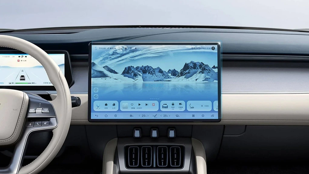 Protective glass Pixsel for monitor BYD SONG L - 16.2“ 2023 -