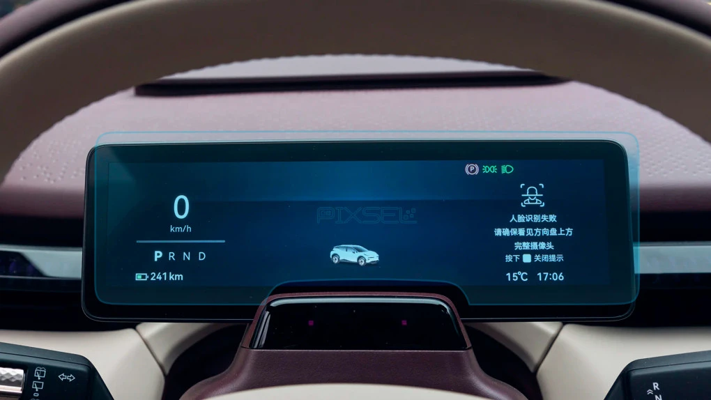 Protective glass Pixsel for dashboard ZEEKR X - 9.8“ 2023 -