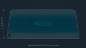 Protective glass Pixsel for monitor MAXUS EUNIQ 5 - 15.3“ 2022 -