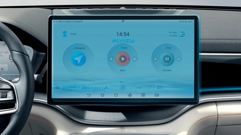 Protective glass Pixsel for monitor BYD SONG PLUS - 16.2“ 2022 -