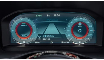 Protective glass Pixsel for dashboard NISSAN X-TRAIL - 12.1“ 2022 -