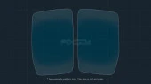 Protective glass Pixsel for mirrors HYUNDAI IONIQ 6 - 6.7“x2 2022 -