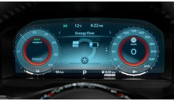 Protective glass Pixsel for dashboard NISSAN QASHQAI - 12.1“ 2021 - 2023