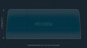 Protective glass Pixsel for monitor INFINITI QX80 - 14.4“ 2022 - 2024
