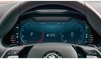 Protective glass Pixsel for dashboard SKODA SCALA - 9.9“ 2024 -