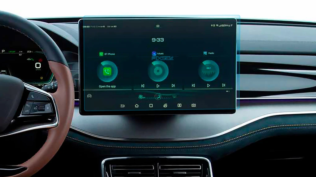 Protective glass Pixsel for monitor BYD TANG EV - 16.2“ 2022 -