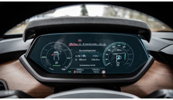 Protective glass Pixsel for dashboard AUDI E-TRON GT - 14.4“ 2021 - 2024