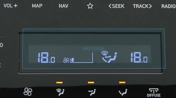 Protective glass Pixsel for climate-control HYUNDAI TUCSON - 4.9“ 2020 - 2023