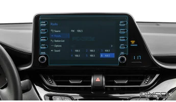 Protective glass Pixsel for monitor TOYOTA C-HR - 10.3“ 2019 - 2024