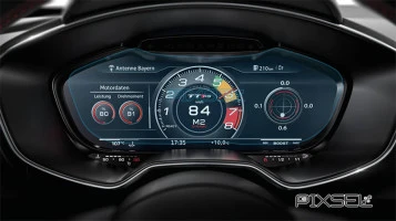 Protective glass Pixsel for dashboard AUDI TT - 11.8“ 2018 -