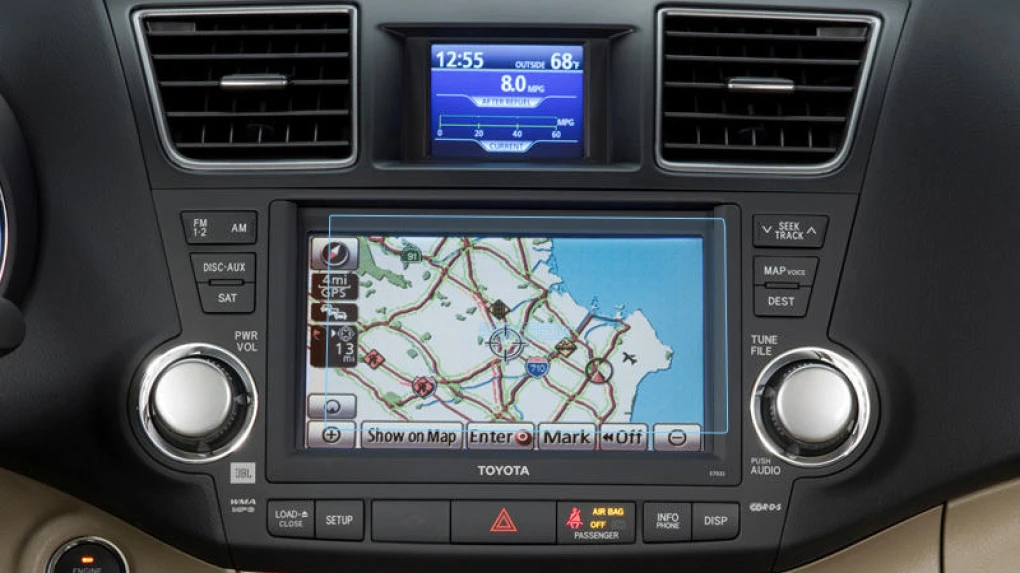 Protective glass Pixsel for monitor TOYOTA HIGHLANDER - 6“ 2010 - 2013