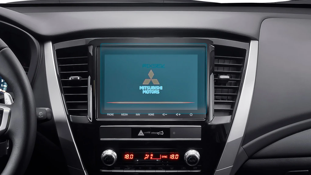 Protective glass Pixsel for monitor MITSUBISHI PAJERO SPORT - 9.5“ 2020 -