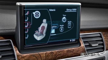 Protective glass Pixsel for monitor AUDI A8 / S8 - 7.7“ 2010 - 2013