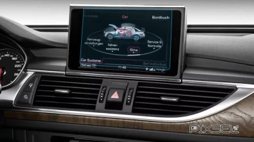 Protective glass Pixsel for monitor AUDI A6 / S6 / RS6 - 7.7“ 2011 - 2014