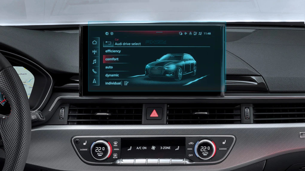 Protective glass Pixsel for monitor AUDI A4 / S4 / RS4 - 11.3“ 2019 - 2020