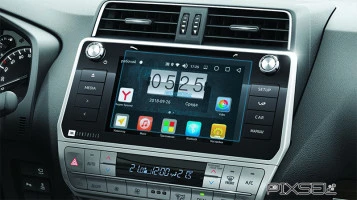 Protective glass Pixsel for monitor TOYOTA PRADO - 8“ 2018 - 2019