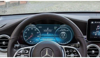 Protective glass Pixsel for dashboard MERCEDES BENZ GLC-CLASS - 12.1“ 2019 - 2023