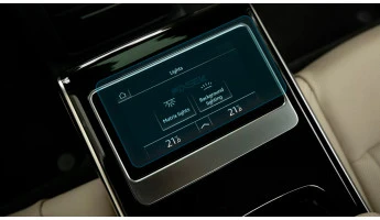 Protective glass Pixsel for rear climate-control AUDI A8 / S8 - 7.3“ 2023 -