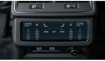 Protective glass Pixsel for rear climate-control AUDI A6 / S6 / RS6 - 6.6“ 2019 - 2025