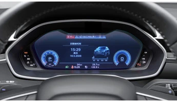Protective glass Pixsel for dashboard AUDI Q3 / RSQ3 - 12“ 2019 - 2025