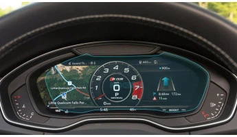 Protective glass Pixsel for dashboard AUDI A4 / S4 / RS4 - 12“ 2015 - 2018