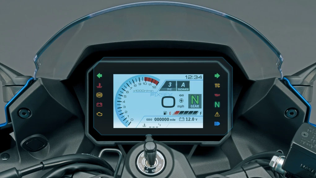 Protective glass Pixsel for moto speedometer SUZUKI GSX-8 R / S / T / TT 7.5“