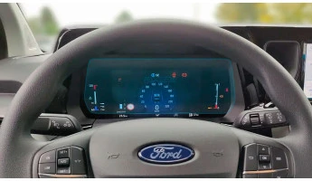 Protective glass Pixsel for dashboard FORD TOURNEO / TRANSIT COURIER - 12.5“ 2023 -