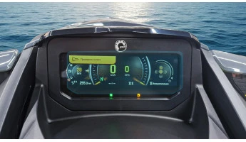Protective glass Pixsel for jet ski speedometer BRP SEA-DOO RXT-X 325 2024 + 7.8“