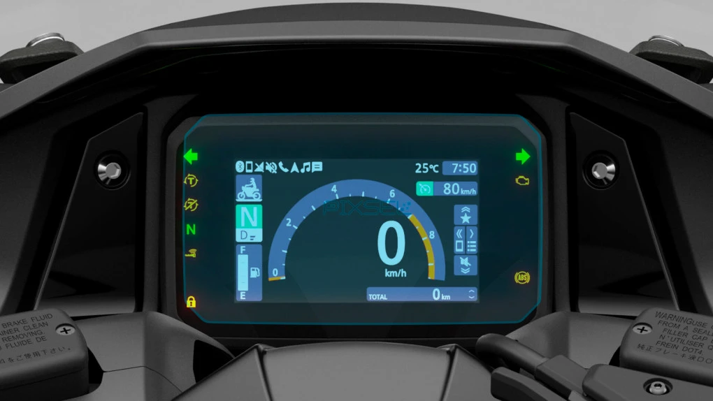 Protective glass Pixsel for moto speedometer HONDA FORZA 125 / 350 / 750 2025 - 7.1“