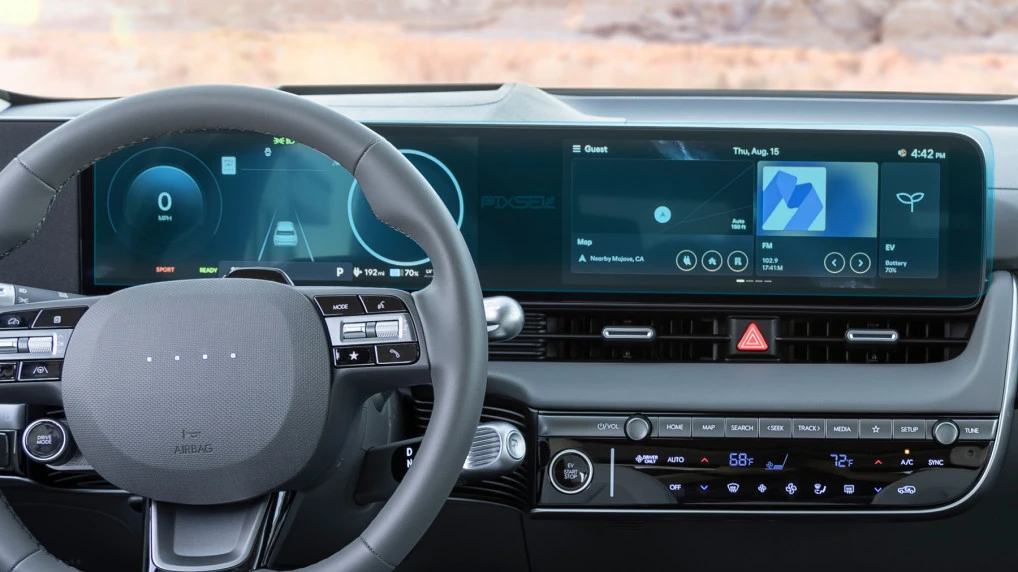 Protective glass Pixsel for monitor HYUNDAI IONIQ 5 - 27.4“ 2024 -