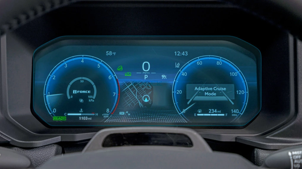 Protective glass Pixsel for dashboard TOYOTA LAND CRUISER 250 - 12.4“ 2024 -