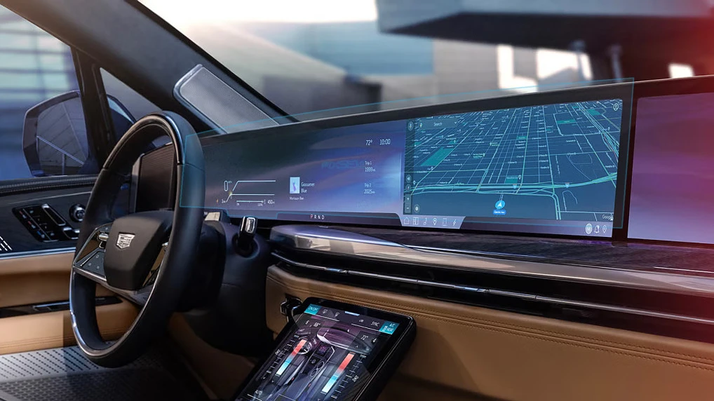 Protective glass Pixsel for dashboard CADILLAC ESCALADE IQ - 36.5“ 2025 -