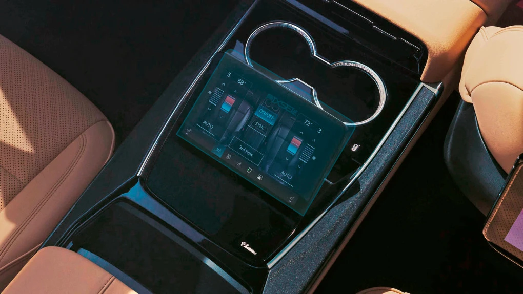 Protective glass Pixsel for rear climate-control CADILLAC ESCALADE IQ - 9.4“ 2025 -