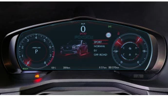 Protective glass Pixsel for dashboard MAZDA CX-80 - 12.1“ 2024 -