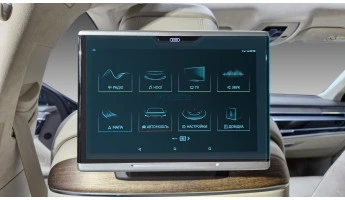 Protective glass Pixsel for rear monitor AUDI A8 / S8 - 11.4“ 2018 - 2023