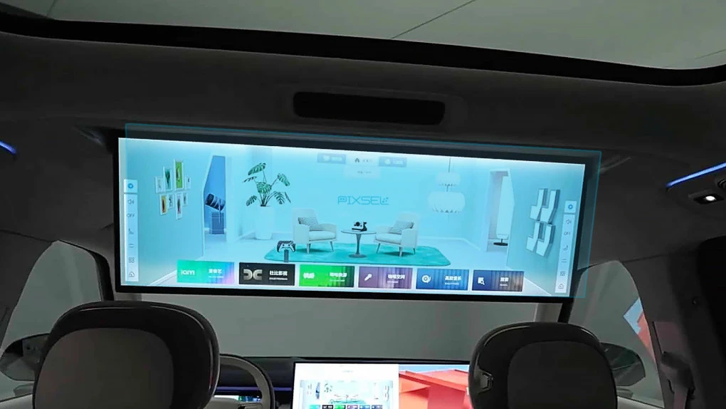 Protective glass Pixsel for rear monitor LINK & CO 900 - 30.5“ 2025 -