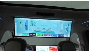 Protective glass Pixsel for rear monitor LINK & CO 900 - 30.5“ 2025 -