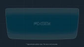 Protective glass Pixsel for rear climate-control POLESTAR 4 - 6.8“ 2023 -