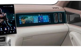 Protective glass Pixsel for passenger monitor DENZA N8L - 23.1“ 2025 -