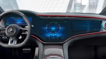 Protective glass Pixsel for widescreen cockpit MERCEDES BENZ EQE - 49.1“ 2022 -