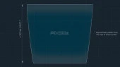 Protective glass Pixsel for monitor YANGWANG U7 - 15.7“ 2025 -